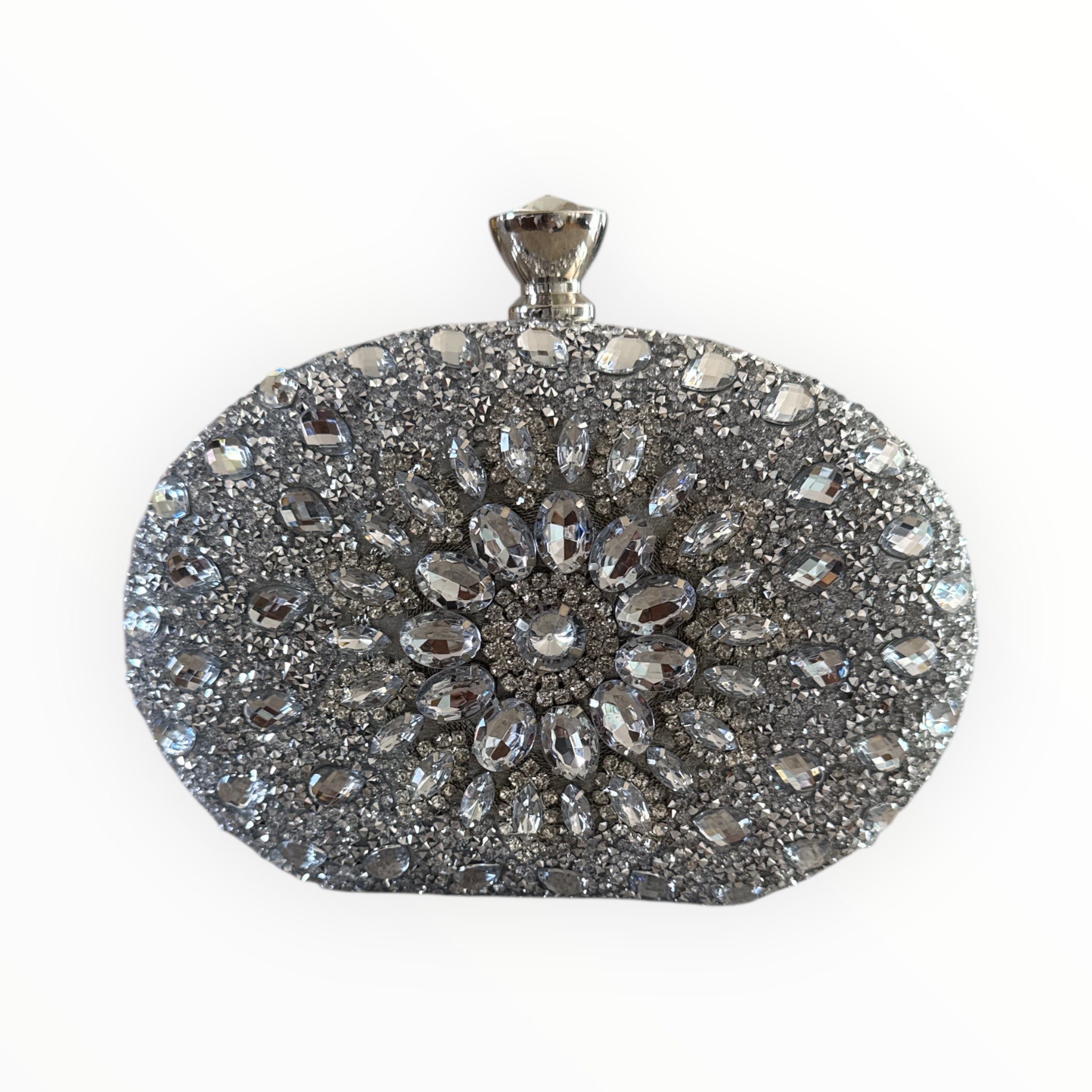 Meghan Diamond Encrusted Clutch Bag