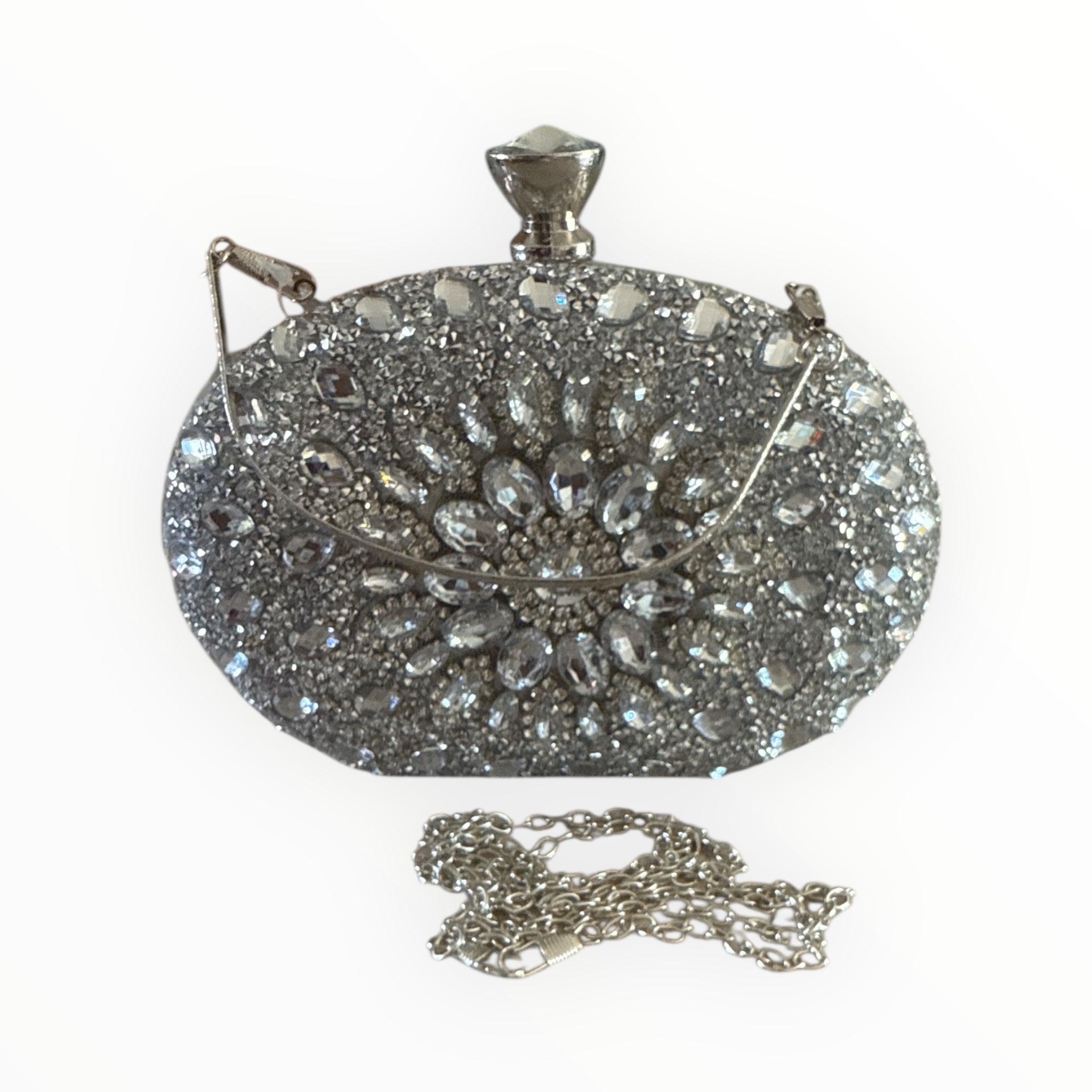 Meghan Diamond Encrusted Clutch Bag