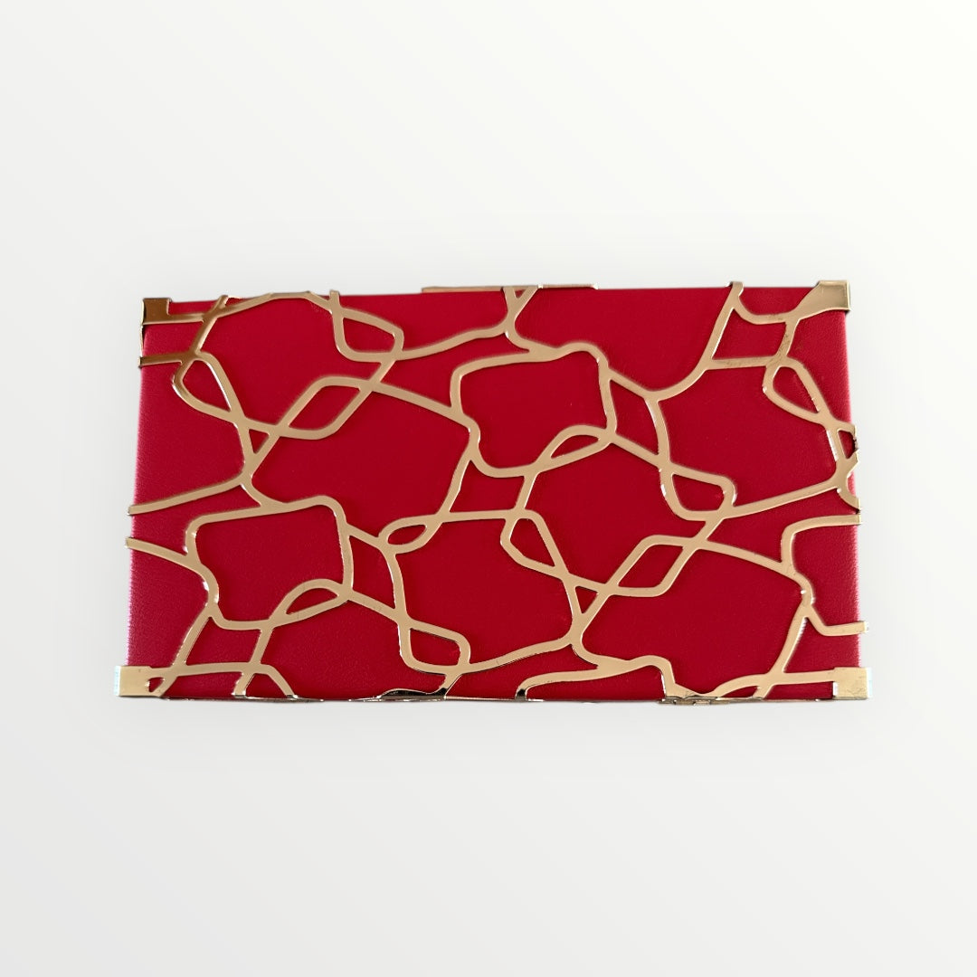 Luxury purse Red