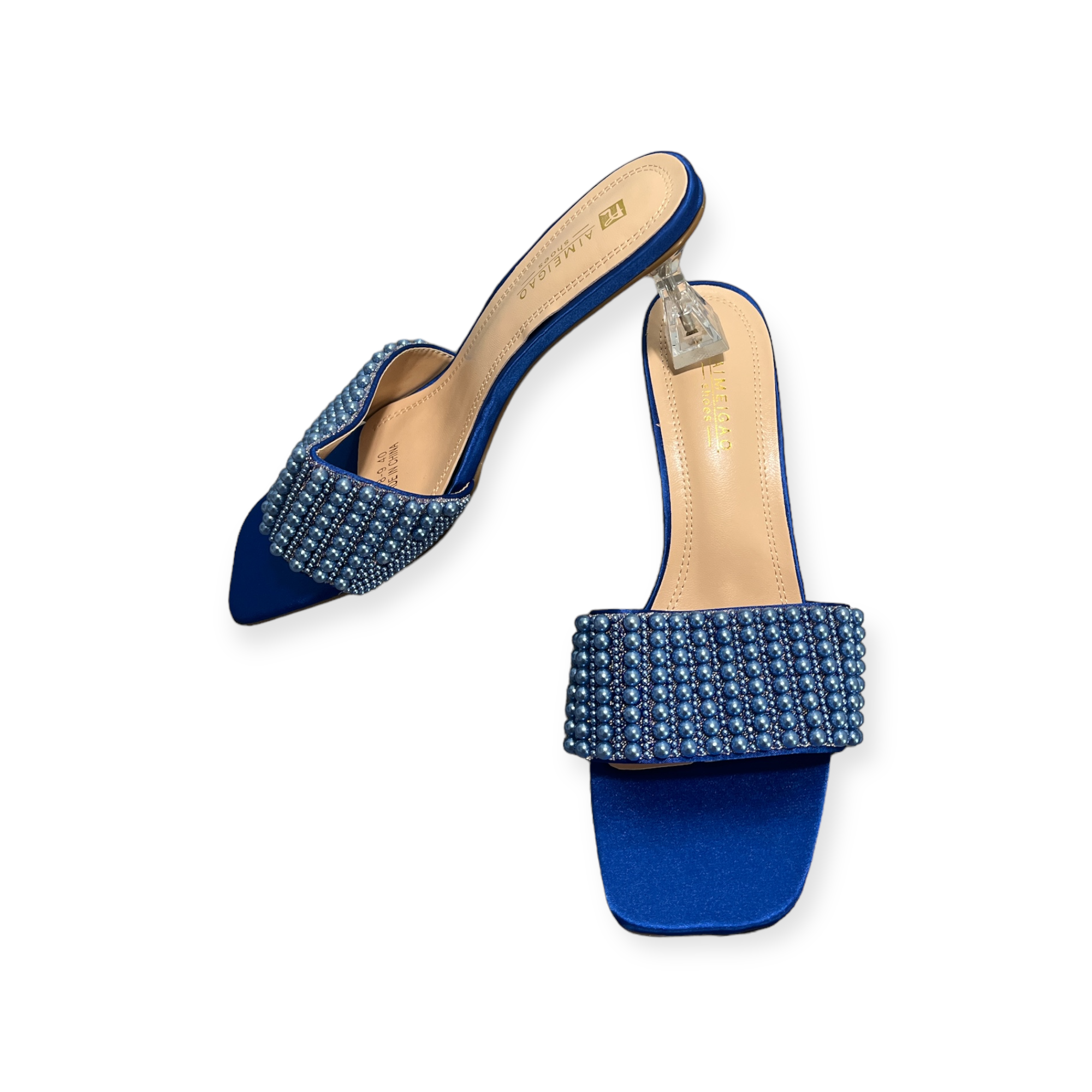Blue AIMEIGAO LADY SHOES