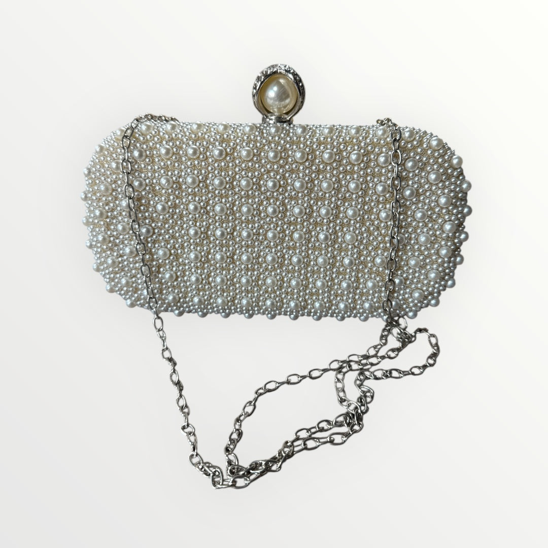 Chantal Pearl Clutch Bag