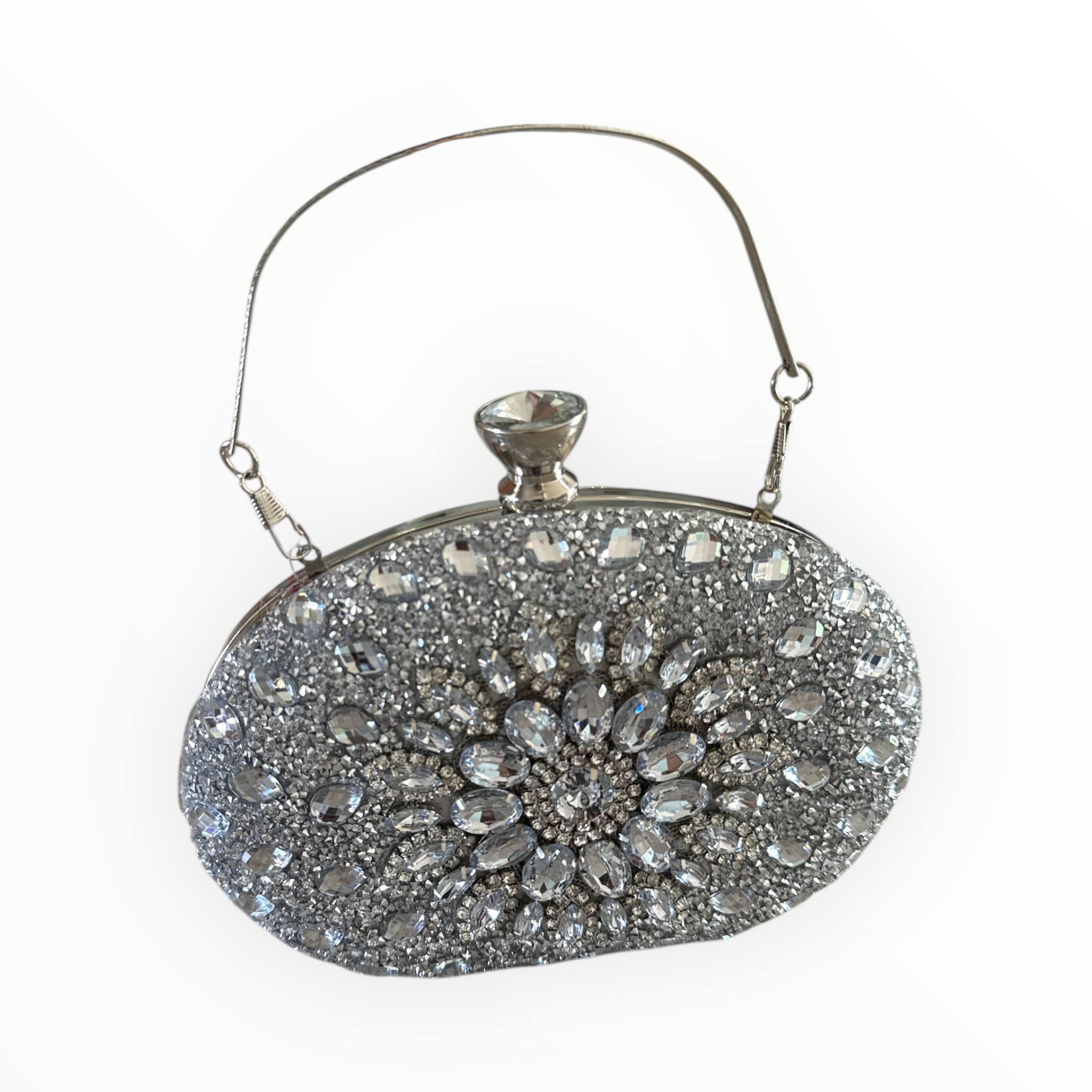 Meghan Diamond Encrusted Clutch Bag