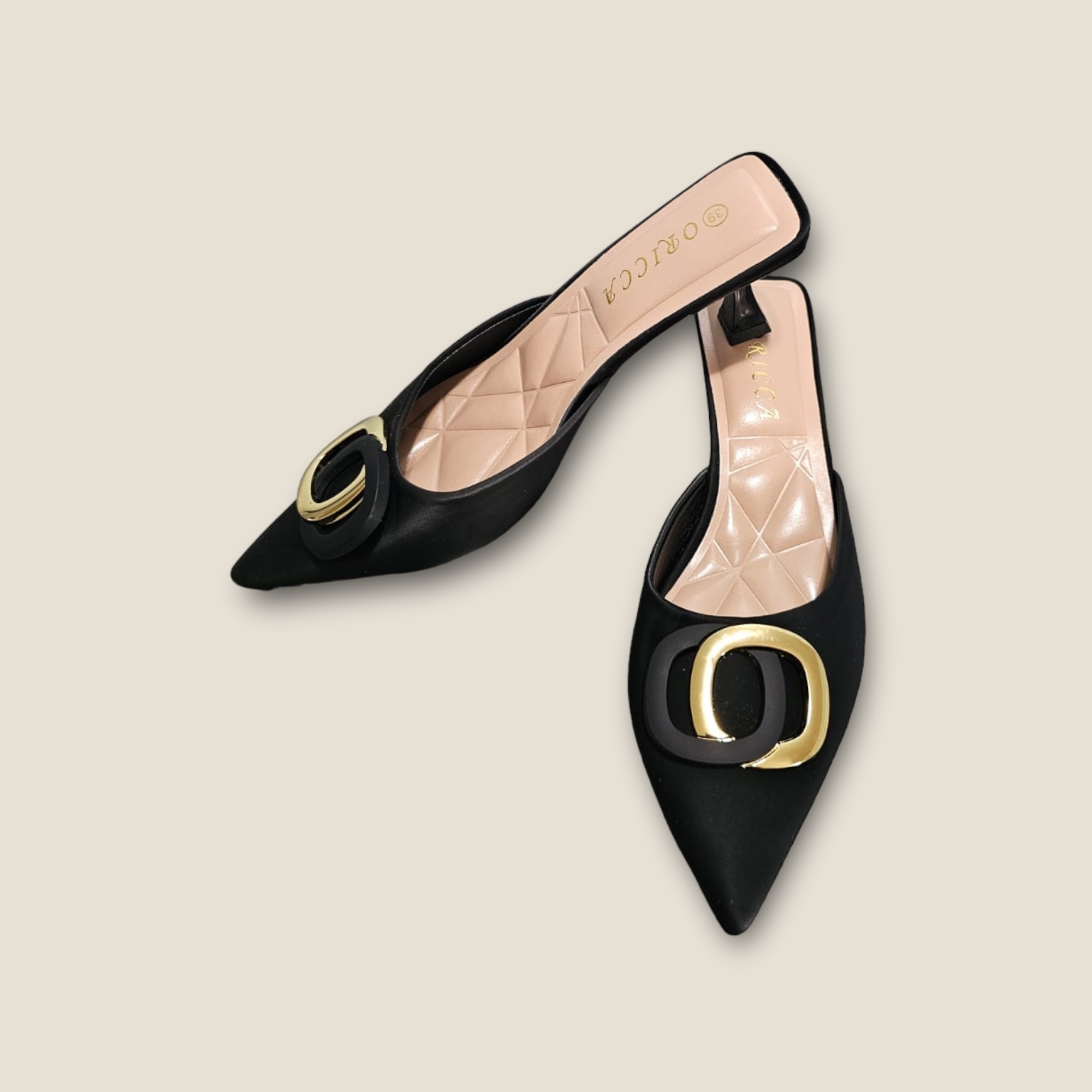 BLACK, ORICCA LADY SHOES