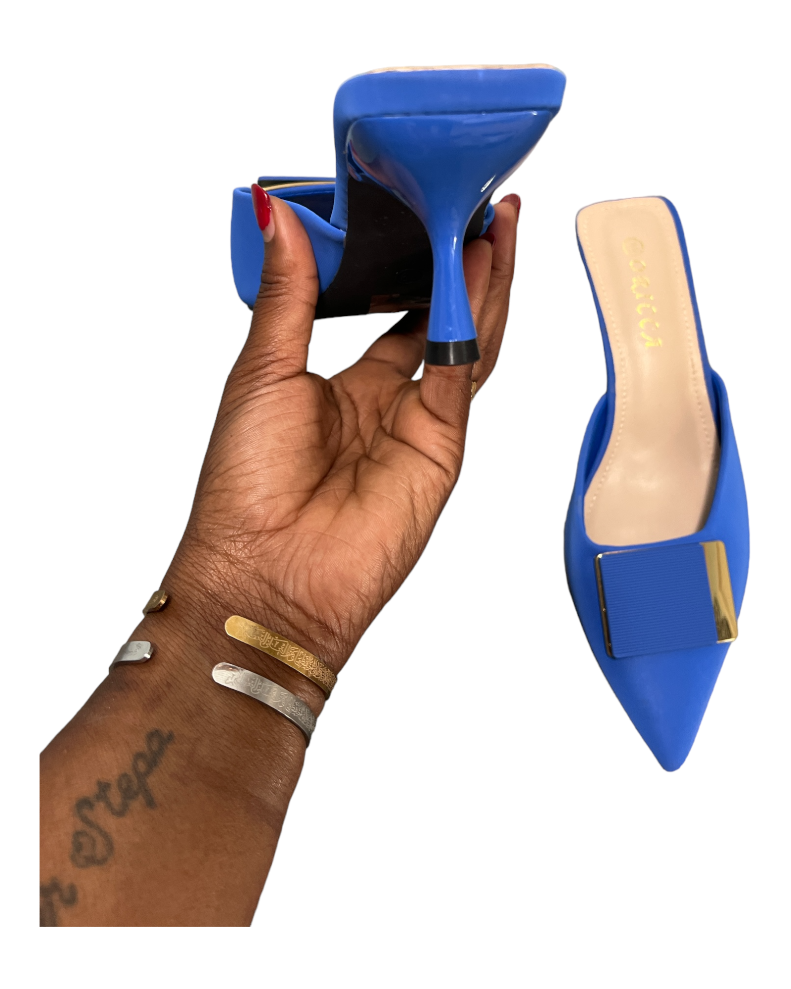 Blue ORICCA FASHION LADY SHOES